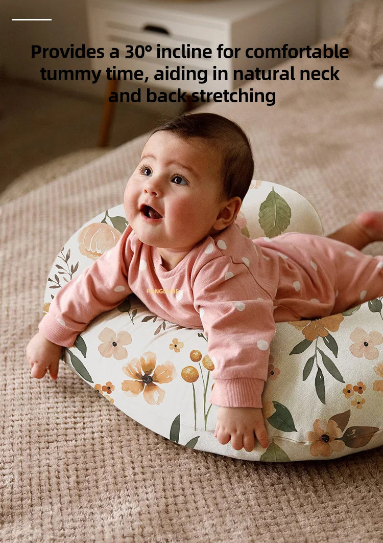 Almohada de Lactancia Científica PANGDUBE: Confort y Seguridad Anti-Reflujo para tu Bebé