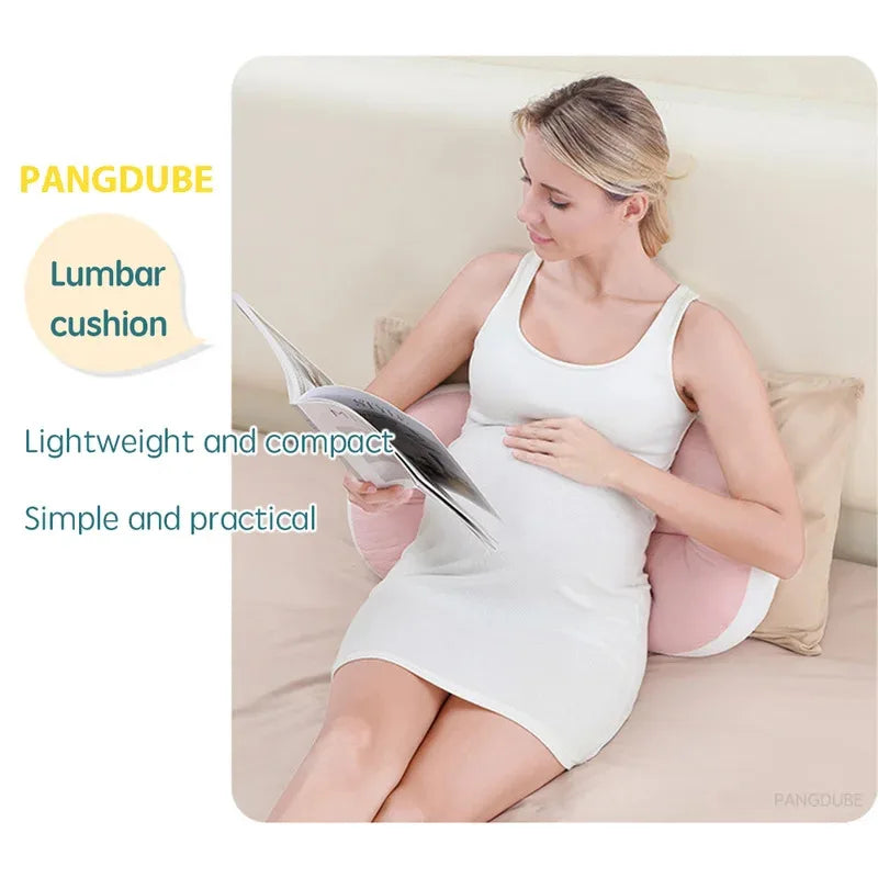 Almohada de Embarazo Ajustable: Soporte Lumbar y Descanso Profundo para Mamás
