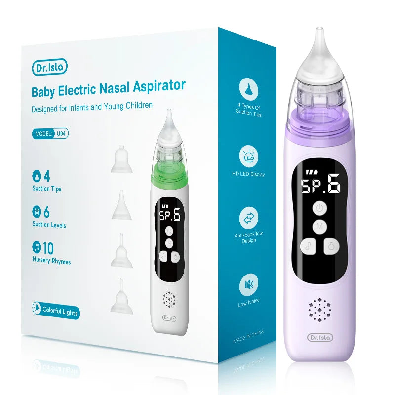 Aspirador nasal eléctrico para bebés