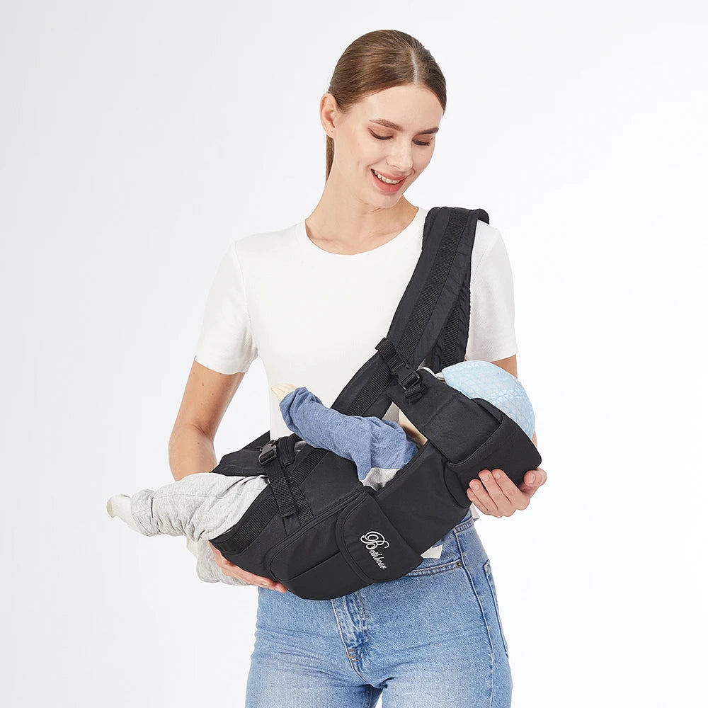 SpineComfort™, 4-in-1 Ergonomic Baby Backpack Carrier