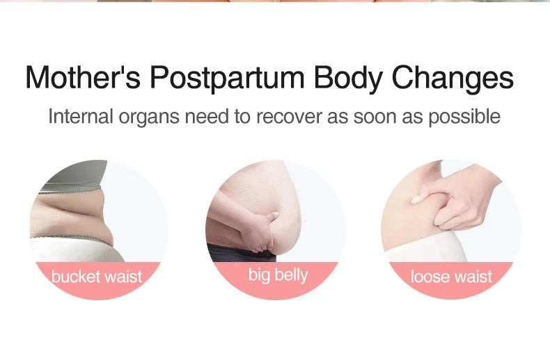 Faja Postparto 3 en 1: Recuperación Total, Soporte y Silueta Definida