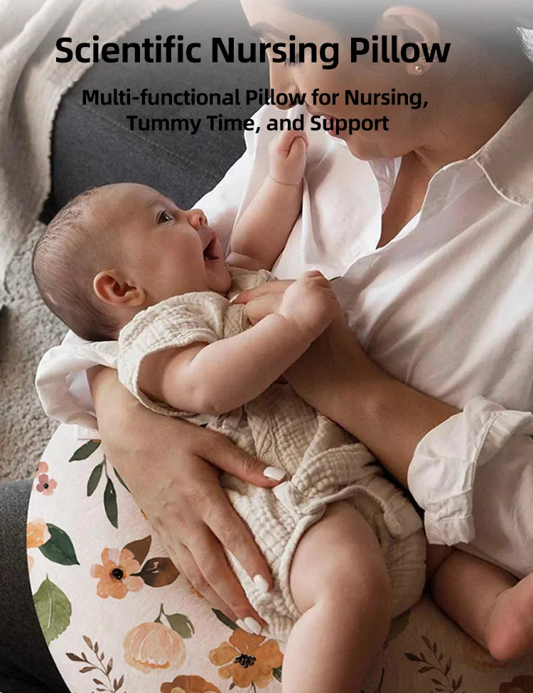 Almohada de Lactancia Científica PANGDUBE: Confort y Seguridad Anti-Reflujo para tu Bebé