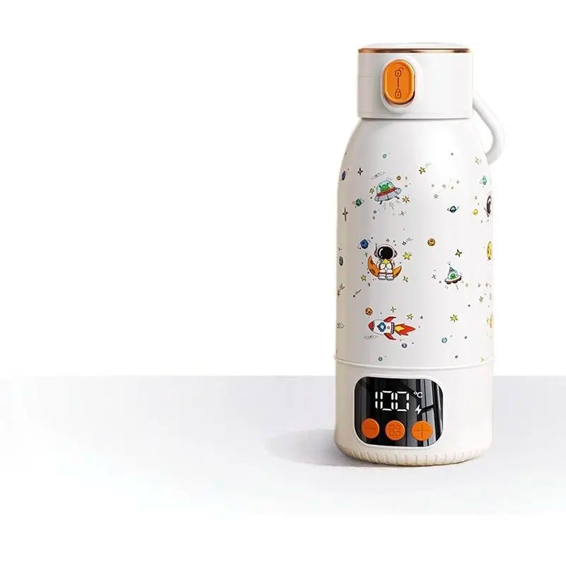 Termo Calentador de Agua Portátil e Inalámbrico (500ml) - Acero Inoxidable 316