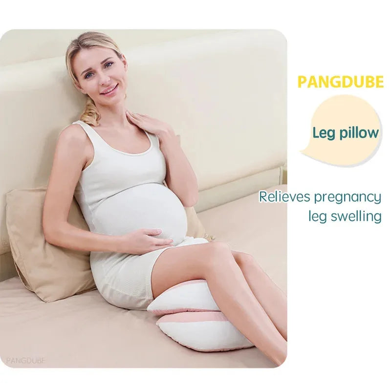 Almohada de Embarazo Ajustable: Soporte Lumbar y Descanso Profundo para Mamás